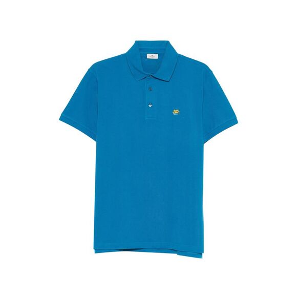 Etro Blue Polo Shirts Men